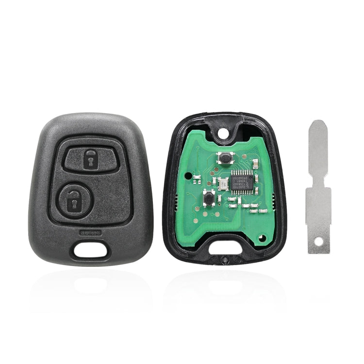 For Peugeot 206 433MHz 2 Buttons Intelligent Remote Control Car Key, Key Blank:NE78 Eurekaonline