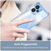 For Realme 10 5G Colorful Series Acrylic + TPU Phone Case(Transparent) Eurekaonline