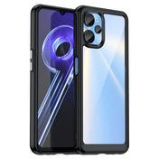 For Realme 10S 5G Colorful Series Acrylic + TPU Phone Case(Black) Eurekaonline