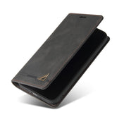 For Samsung Galaxy A42 5G Skin Feel Anti-theft Brush Horizontal Flip Leather Case with Holder & Card Slots & Wallet(Black) Eurekaonline