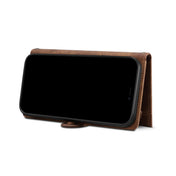 For Samsung Galaxy A42 / M42 5G Retro Frosted Horizontal Flip Leather Case with Holder & Card Slot & Wallet & Zipper Pocket & Lanyard(Brown) Eurekaonline