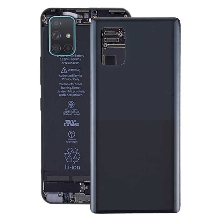 For Samsung Galaxy A51 5G SM-A516 Battery Back Cover (Black) Eurekaonline