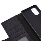 For Samsung Galaxy Note 20 GEBEI Top-grain Leather Horizontal Flip Protective Case with Holder & Card Slots & Wallet & Photo Frame(Wine Red) Eurekaonline
