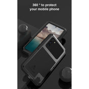 For Samsung Galaxy Note 20 LOVE MEI Metal Shockproof Waterproof Dustproof Protective Case without Glass(Army Green) Eurekaonline