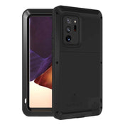 For Samsung Galaxy Note 20 Ultra LOVE MEI Metal Shockproof Waterproof Dustproof Protective Case without Glass(Black) Eurekaonline