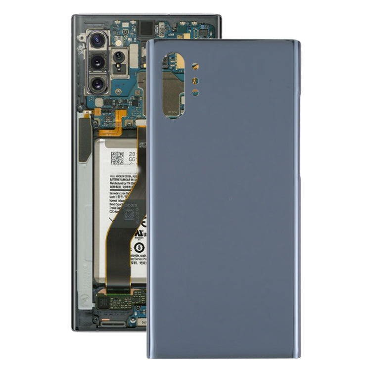 For Samsung Galaxy Note10+ Battery Back Cover (Black) Eurekaonline