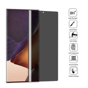 For Samsung Galaxy Note20 Ultra 9H 3D Curved Anti-peeping Full Screen Tempered Glass Film Eurekaonline