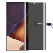 For Samsung Galaxy Note20 Ultra 9H 3D Curved Anti-peeping Full Screen Tempered Glass Film Eurekaonline