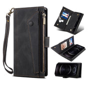 For Samsung Galaxy S20 FE 5G & 4G / S20 Fan Edition / S20 Lite / S20 FE 2022 Retro Frosted Horizontal Flip Leather Phone Case(Black) Eurekaonline
