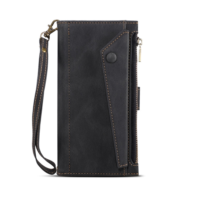  S20 FE 2022 Retro Frosted Horizontal Flip Leather Phone Case(Black) Eurekaonline