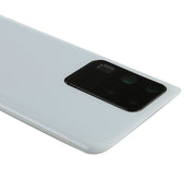 For Samsung Galaxy S20 Ultra Battery Back Cover with Camera Lens Cover (White) Eurekaonline