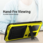 For Samsung Galaxy S20 Ultra R-JUST Waterproof Shockproof Dustproof Metal + Silicone Protective Case(Yellow) Eurekaonline