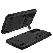 For Samsung Galaxy S21+ 5G R-JUST Shockproof Waterproof Dust-proof Metal + Silicone Protective Case with Holder(Black) Eurekaonline