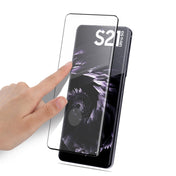 For Samsung Galaxy S21 Ultra/ S30 Ultra mocolo 0.33mm 9H 3D Curved Full Screen Tempered Glass Film, Fingerprint Unlock Support Eurekaonline
