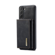 For Samsung Galaxy S22+ 5G DG.MING M1 Series 3-Fold Multi Card Wallet + Magnetic Phone Case(Black) Eurekaonline