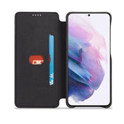 For Samsung Galaxy S22+ 5G LC.IMEEKE Hon Ancient Series Horizontal Flip Leather Phone Case(Black) Eurekaonline