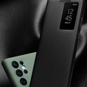 For Samsung Galaxy S22+ 5G QIALINO Magnetic Genuine Leather Phone Case(Green) Eurekaonline