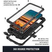 For Samsung Galaxy S22 5G R-JUST Metal + Silicone Holder Phone Case(Black) Eurekaonline
