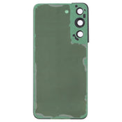 For Samsung Galaxy S22 5G SM-S901B Battery Back Cover with Camera Lens Cover (Black) Eurekaonline