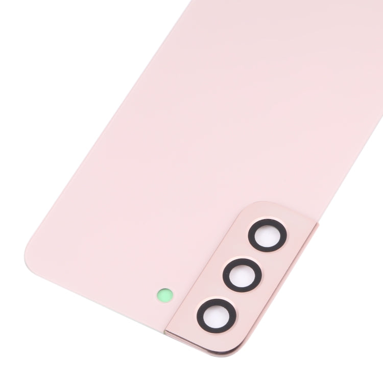For Samsung Galaxy S22 5G SM-S901B Battery Back Cover with Camera Lens Cover (Gold) Eurekaonline