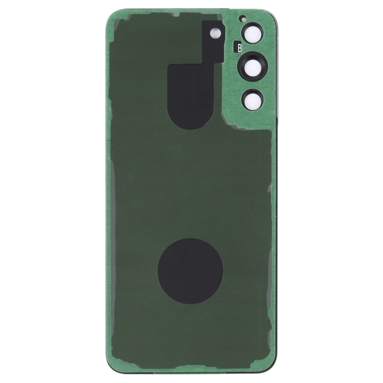 For Samsung Galaxy S22+ 5G SM-S906B Battery Back Cover with Camera Lens Cover (Black) Eurekaonline