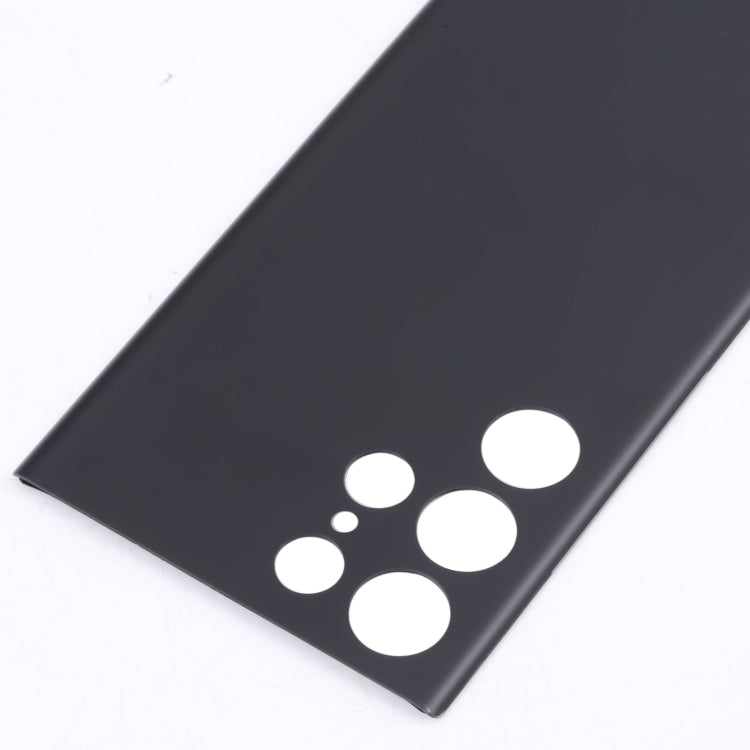 For Samsung Galaxy S22 Ultra Battery Back Cover (Black) Eurekaonline