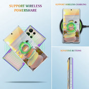 For Samsung Galaxy S23+ 5G Defender Metal Clear PC Soft TPU Phone Case(Colorful) Eurekaonline