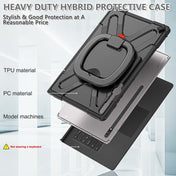 For Samsung Galaxy S8 Ultra / X900 Rotary Handle Grip TPU + PC Tablet Case(Black) Eurekaonline