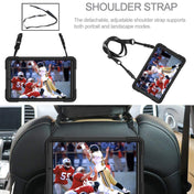 For Samsung Galaxy Tab A 8.4 T307 Contrast Color Robot Silicone + PC Tablet Case(Black) Eurekaonline
