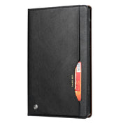 For Samsung Galaxy Tab S7 FE Knead Skin Texture Horizontal Flip Leather Case with Photo Frame & Holder & Card Slots & Wallet(Black) Eurekaonline