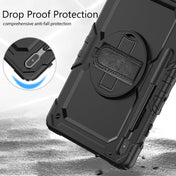 For Samsung Galaxy Tab S8+ 12.4 inch SM-X800 Silicone + PC Tablet Case(Black) Eurekaonline
