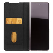 For Samsung Galaxy Z Fold3 5G/W22 5G QIALINO Ultrathin Genuine Leather Phone Case(Black) Eurekaonline