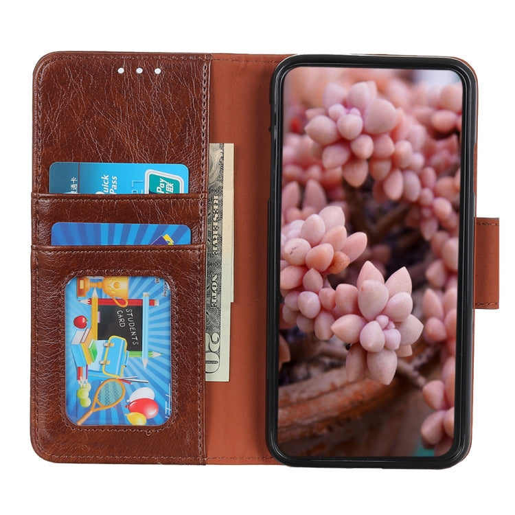 For Sony Xperia 1 III Nappa Texture Horizontal Flip Leather Case with Holder & Card Slots & Wallet(Brown) Eurekaonline