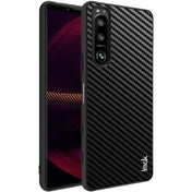 For Sony Xperia 5 III imak LX-5 Series PC + TPU Case with Screen Protector(Carbon Fiber Texture) Eurekaonline