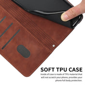 For Tecno Camon 18 Premier Skin Feel Heart Pattern Leather Phone Case With Lanyard(Brown) Eurekaonline