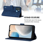 For Tecno Pop 6 Crossbody 3D Embossed Flip Leather Phone Case(Black) Eurekaonline