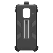 For Ulefone Power Armor 14 Pro Ulefone Back Clip Phone Case with Carabiner(Black) Eurekaonline