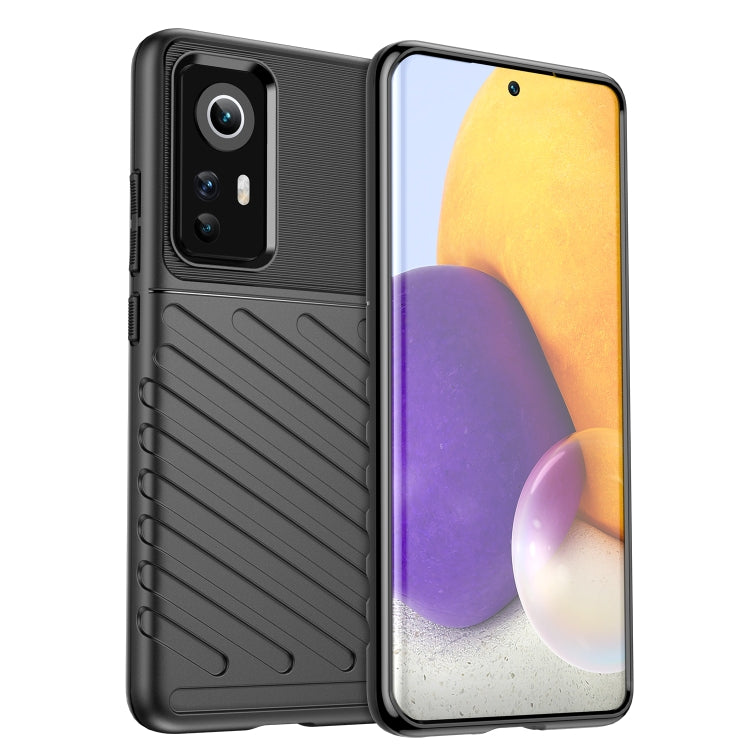  12S Thunderbolt Shockproof TPU Phone Case(Black) Eurekaonline