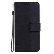 For Xiaomi 12 / 12X Geometric Embossed Leather Phone Case(Black) Eurekaonline