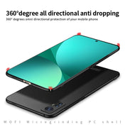 For Xiaomi 12 / 12X MOFI Frosted PC Ultra-thin Hard Phone Case(Black) Eurekaonline