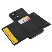 For Xiaomi 12 Pro Double Buckle PU + TPU Shockproof Magnetic Phone Case(Black) Eurekaonline