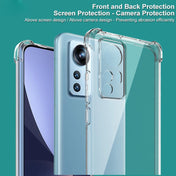For Xiaomi 12 imak All-inclusive Shockproof Airbag TPU Case with Screen Protector(Transparent) Eurekaonline