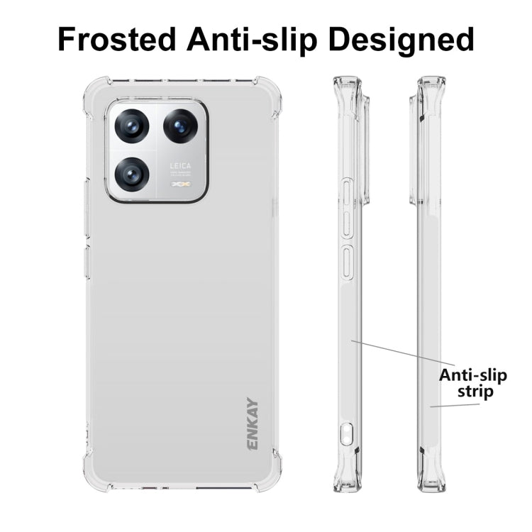 For Xiaomi 13 Pro ENKAY Hat-Prince Clear TPU Shockproof Phone Case Eurekaonline
