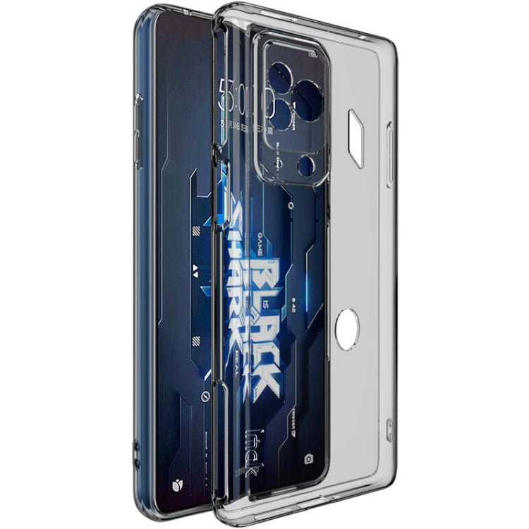 For Xiaomi Black Shark 5 Pro IMAK UX-5 Series Transparent TPU Phone Case(Transparent Black) Eurekaonline