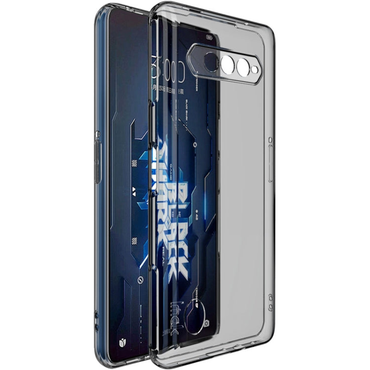 For Xiaomi Black Shark 5 RS IMAK UX-5 Series Transparent TPU Phone Case(Transparent Black) Eurekaonline