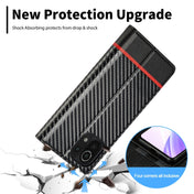 For Xiaomi Mi 11 Lite LC.IMEEKE Carbon Fiber Texture Flip Leather Phone Case(Horizontal Black) Eurekaonline