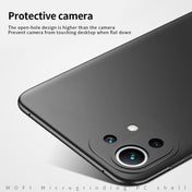 For Xiaomi Mi 11 Lite MOFI Frosted PC Ultra-thin Hard Case(Red) Eurekaonline
