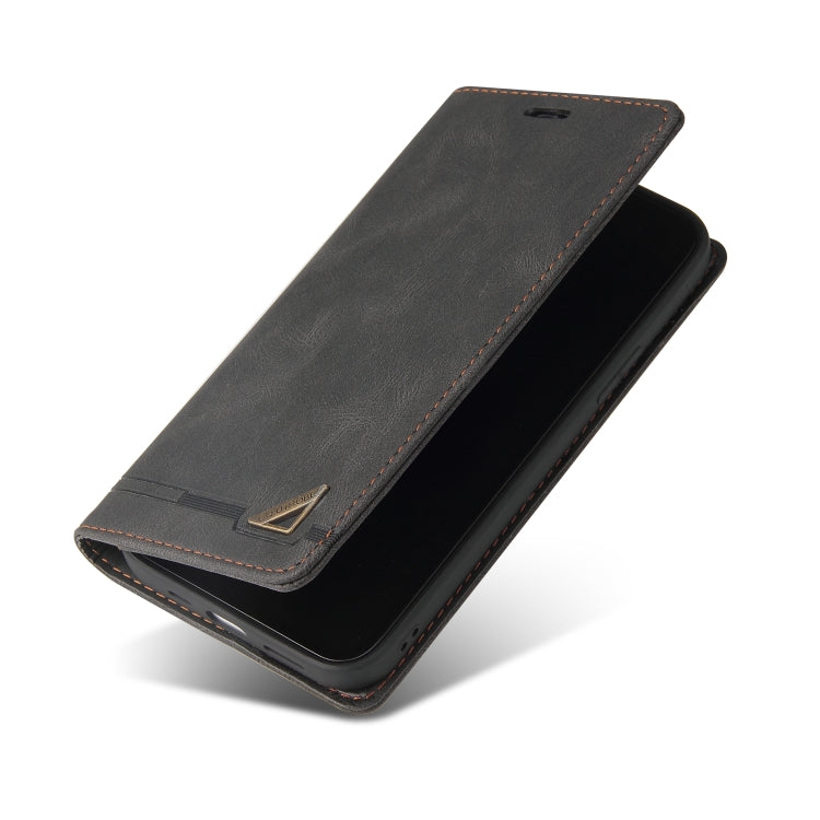 For Xiaomi Mi 11 Skin Feel Anti-theft Brush Horizontal Flip Leather Case with Holder & Card Slots & Wallet(Black) Eurekaonline