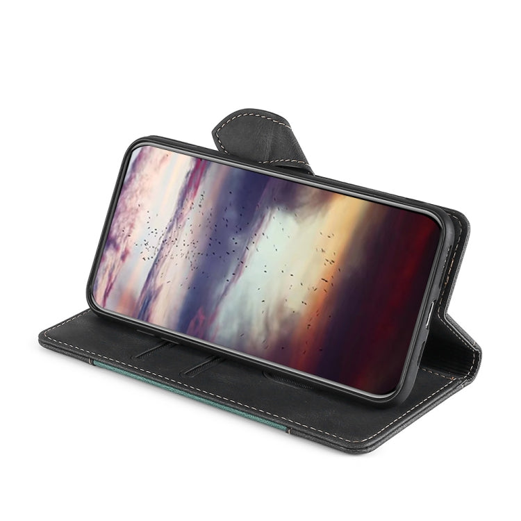 For Xiaomi Mi 11 Skin Feel Straw Hat Magnetic Buckle Leather Phone Case(Black) Eurekaonline