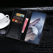 For Xiaomi Mi 11 Ultra idewei Crocodile Texture Horizontal Flip Leather Case with Holder & Card Slots & Wallet(Black) Eurekaonline